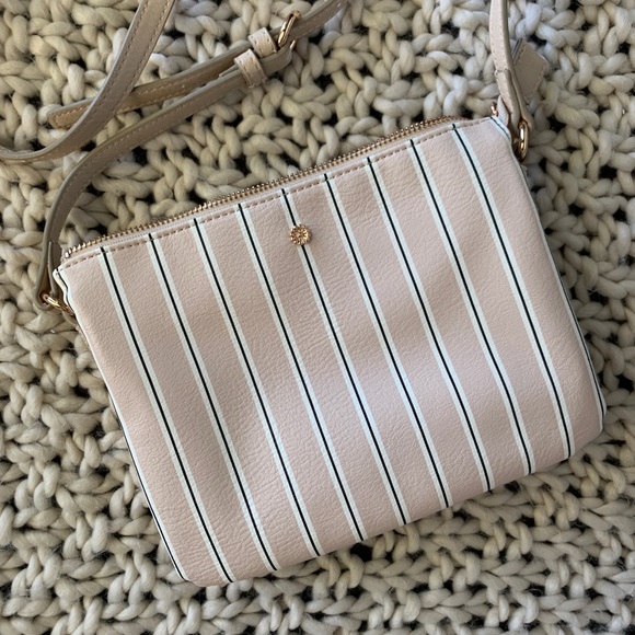 LC Lauren Conrad Handbags - LAUREN CONRAD Striped Crossbody Purse